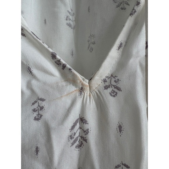 Wallflower Ruffle Tank‎ Top Sleeveless Tiered Casual White XS - Picture 4 of 5